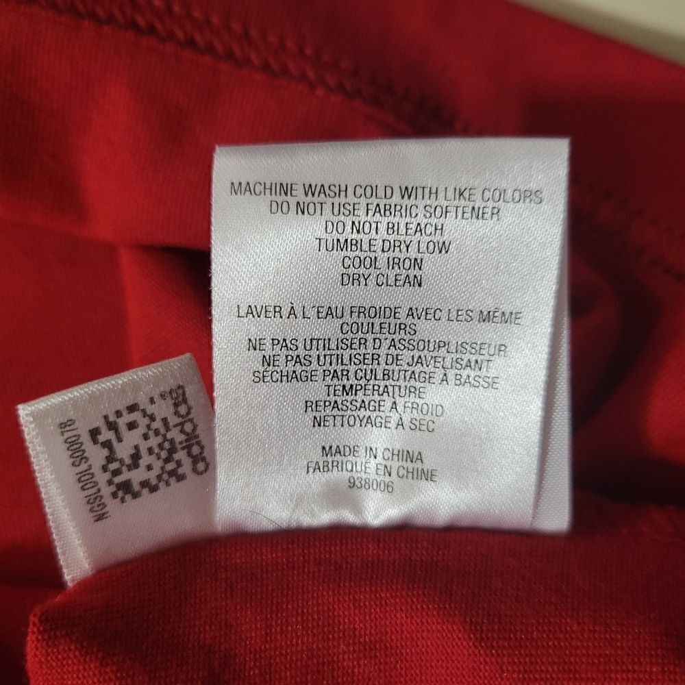 Adidas Men's Red Climalite Stretch Long Sleeve Top - Picture 12 of 13
